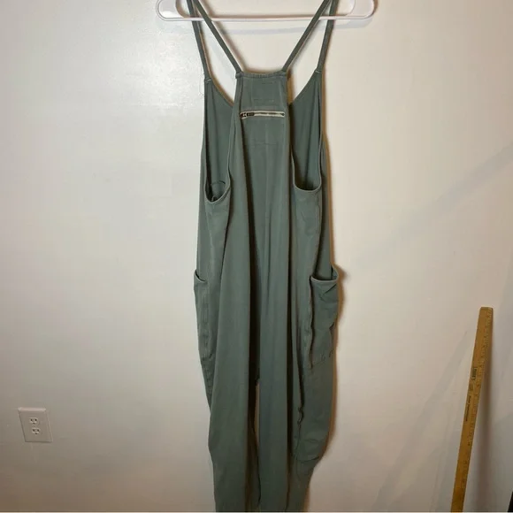 FP Movement by Free People Hot Shot Olive Jumpsuit Medium - Picture 2 of 6